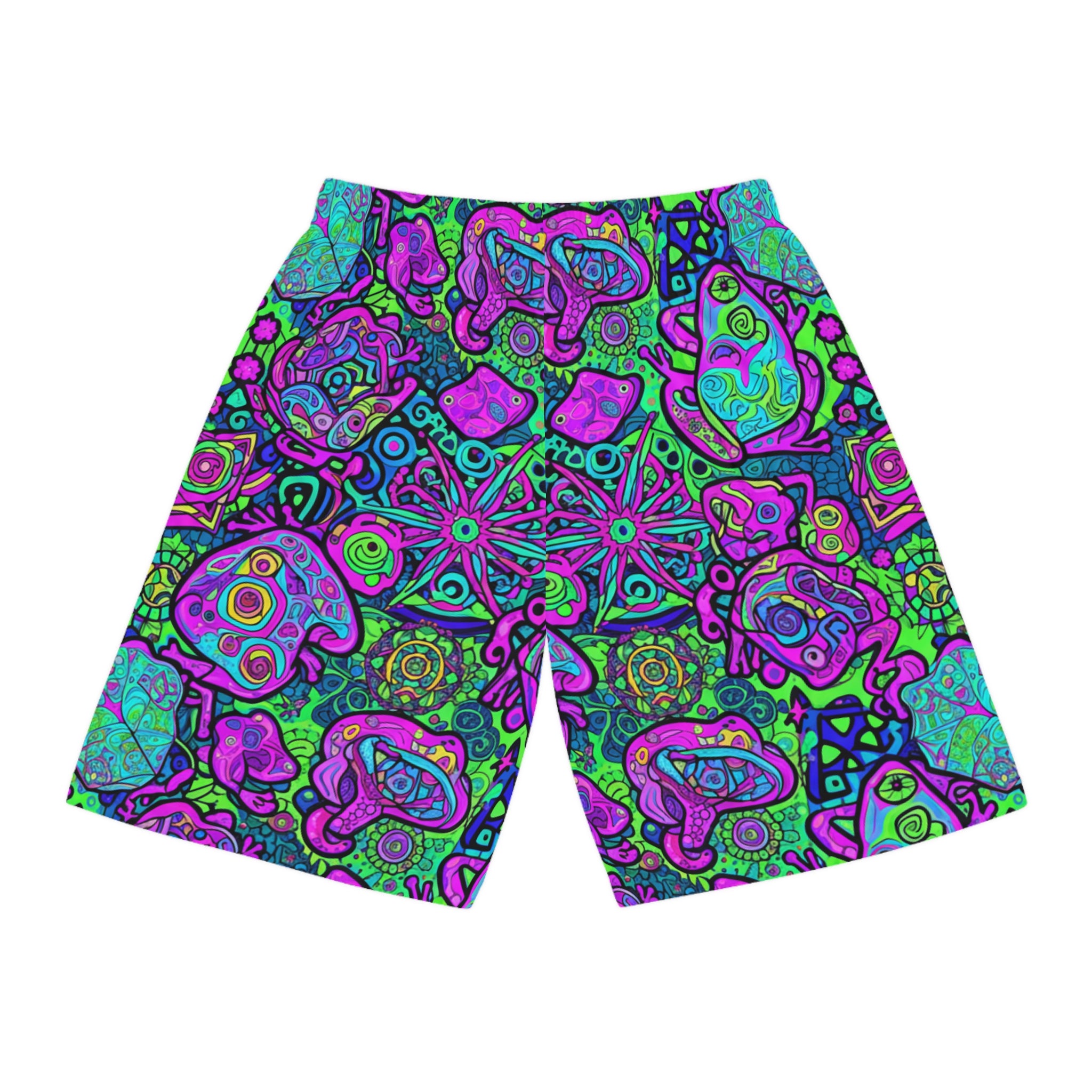 Acid Frog Collection Basketball Shorts