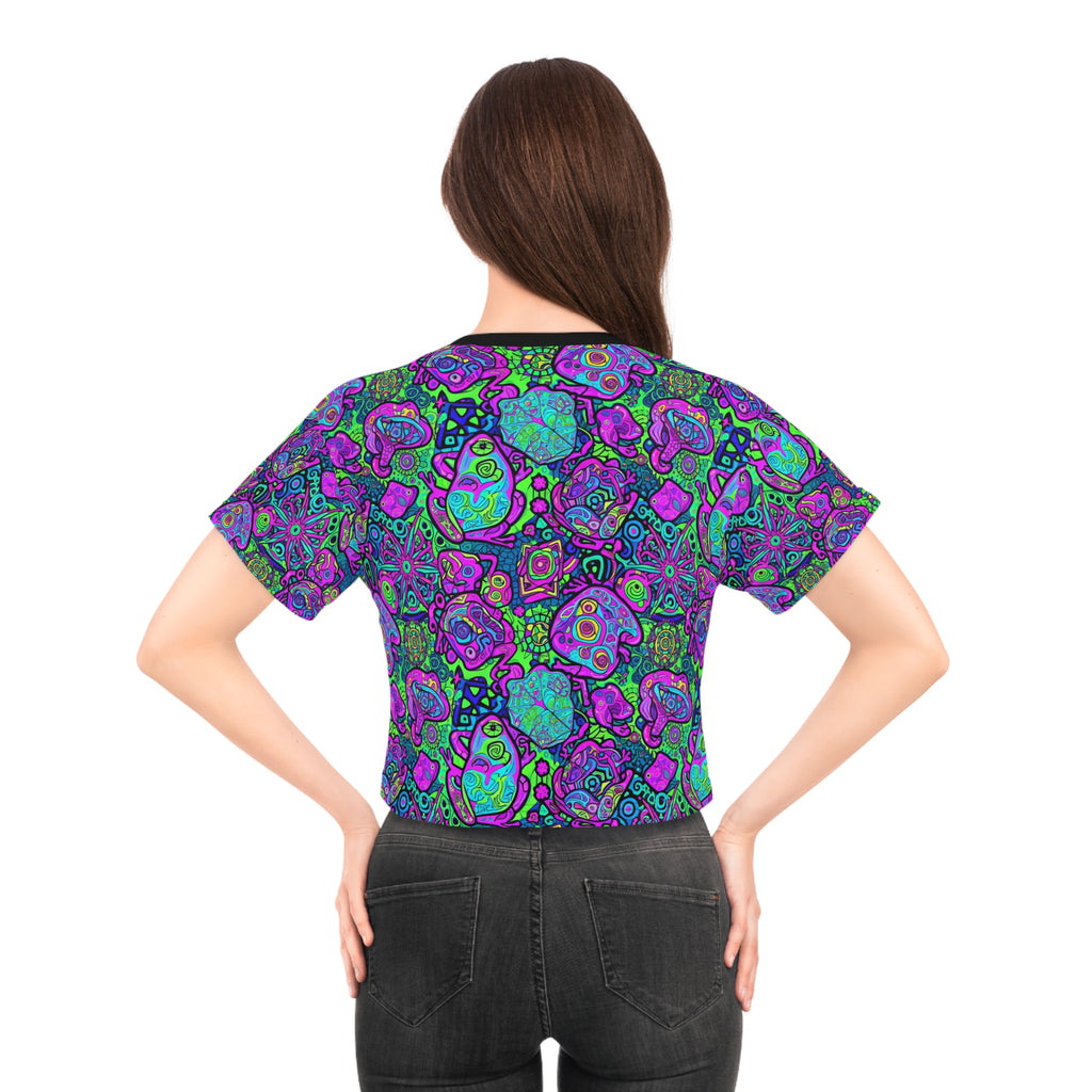 Acid Frog Collection Crop Tee