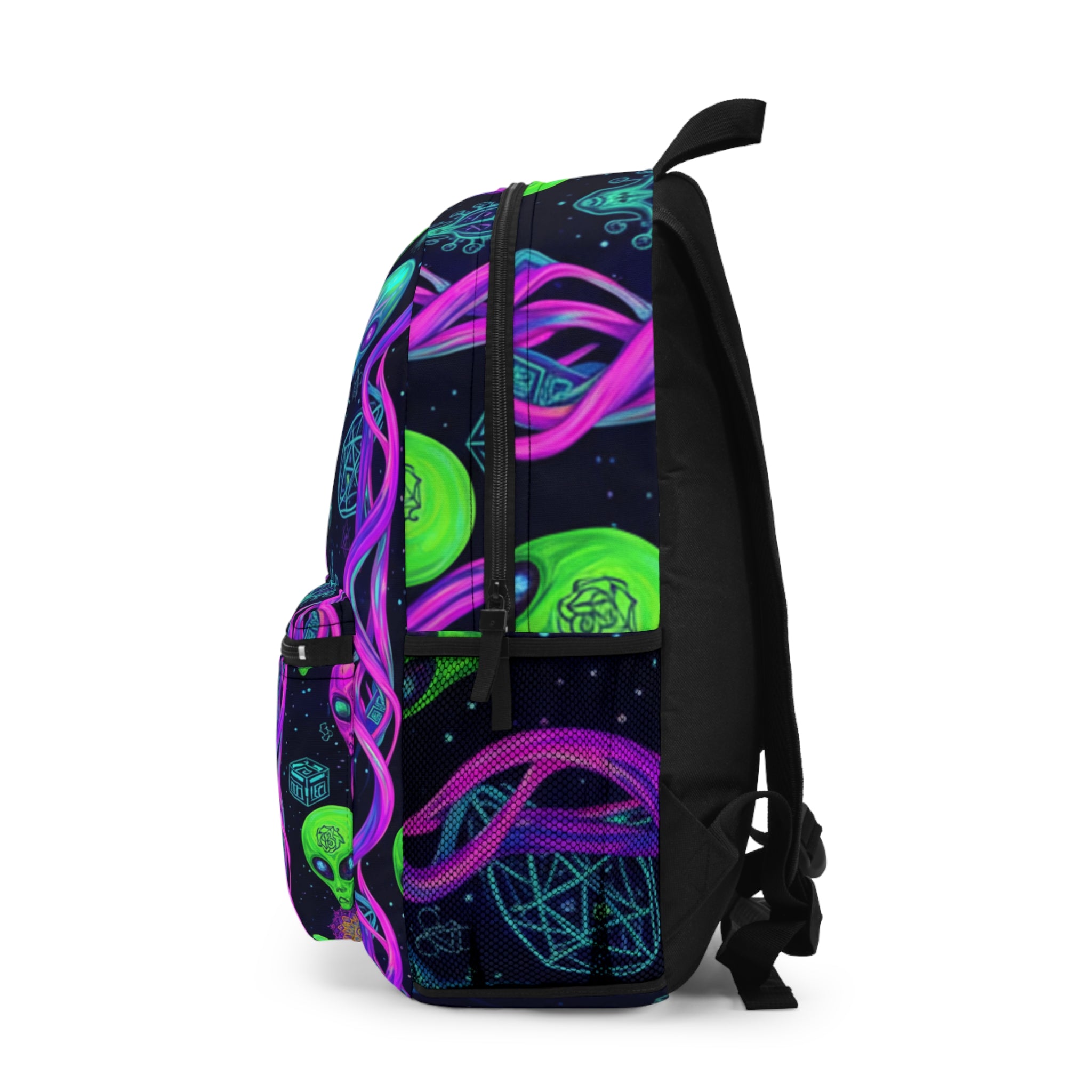 Psychedelic Space Aliens Collection Backpack