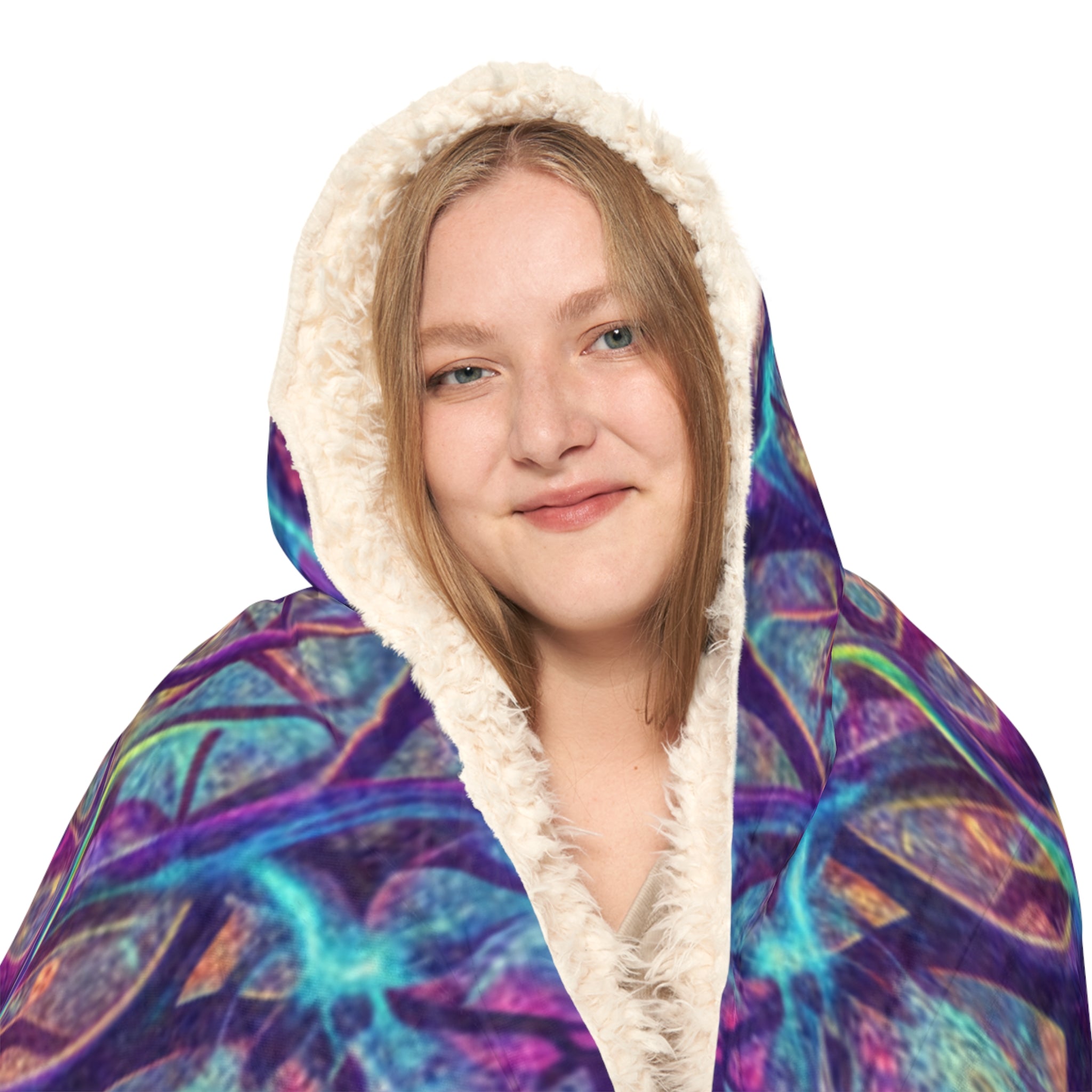 Tree Of Life Hooded Snuggle Blanket