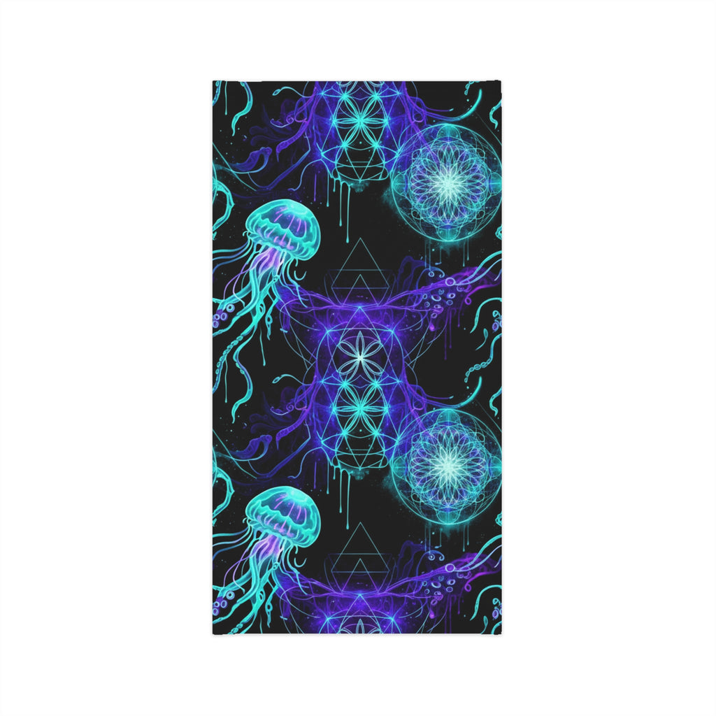 Jellyfish Mandala Neck Gaiter