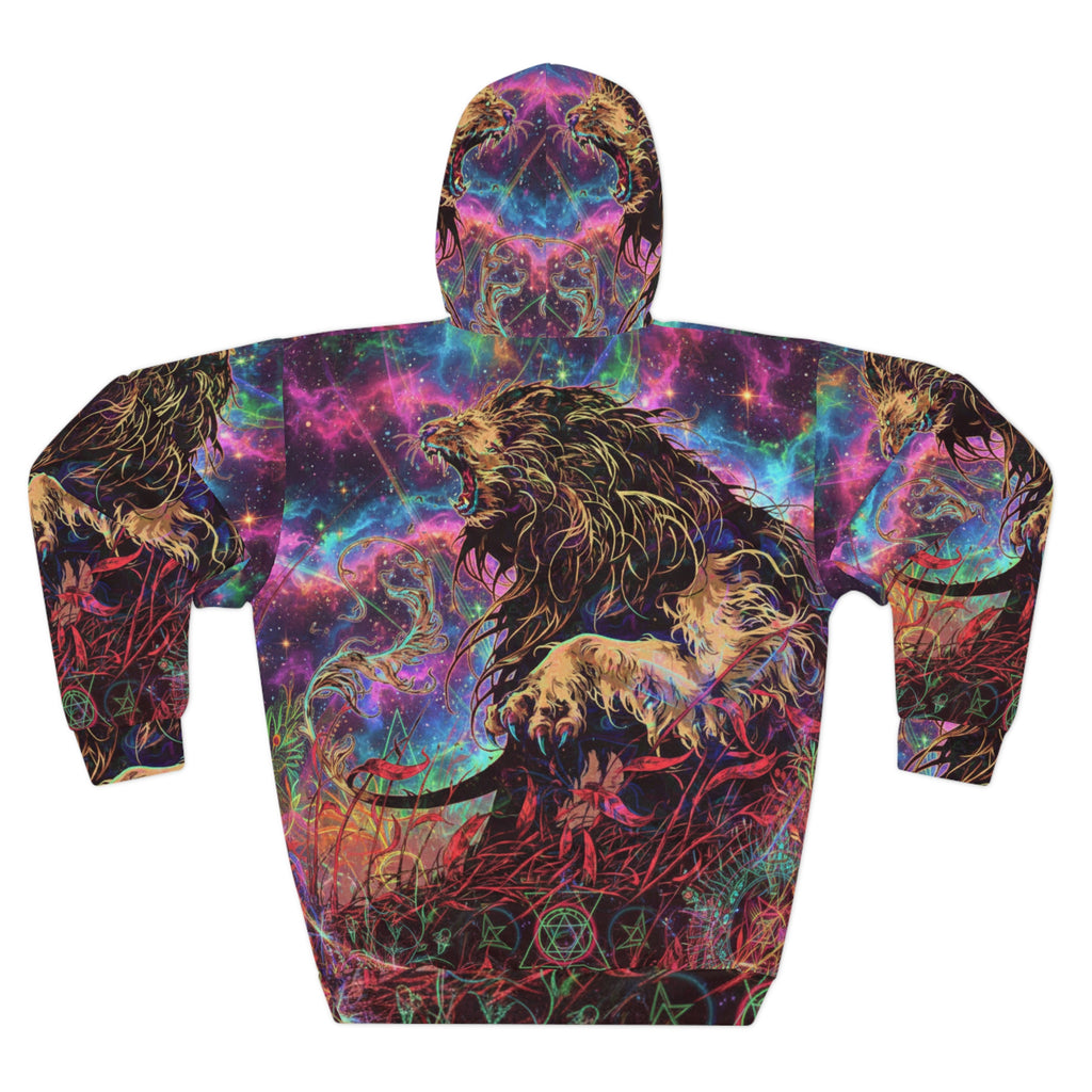 Cosmic Lion Galaxy Hoodie