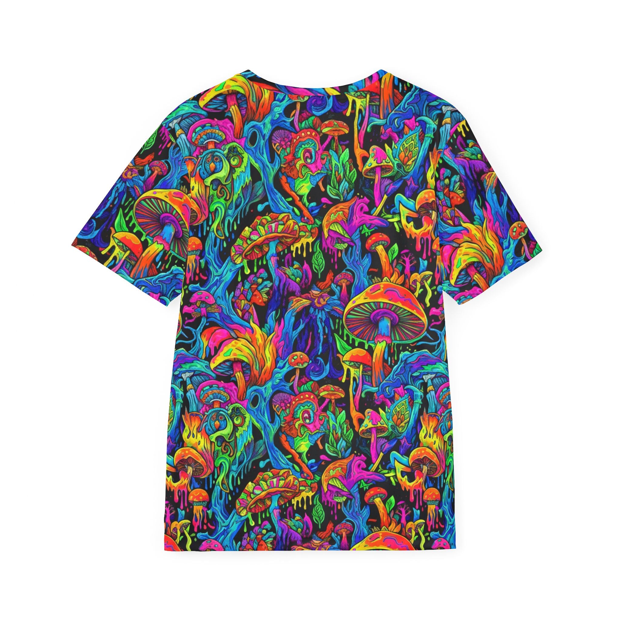 Psychedelic Mushroom  Neon Trippy Festival Jersey