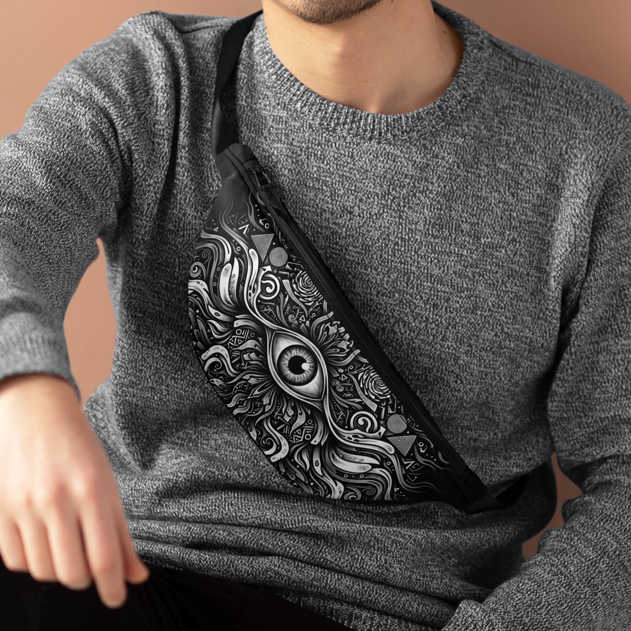 Mystical Eye Mandala Collection Fanny Pack