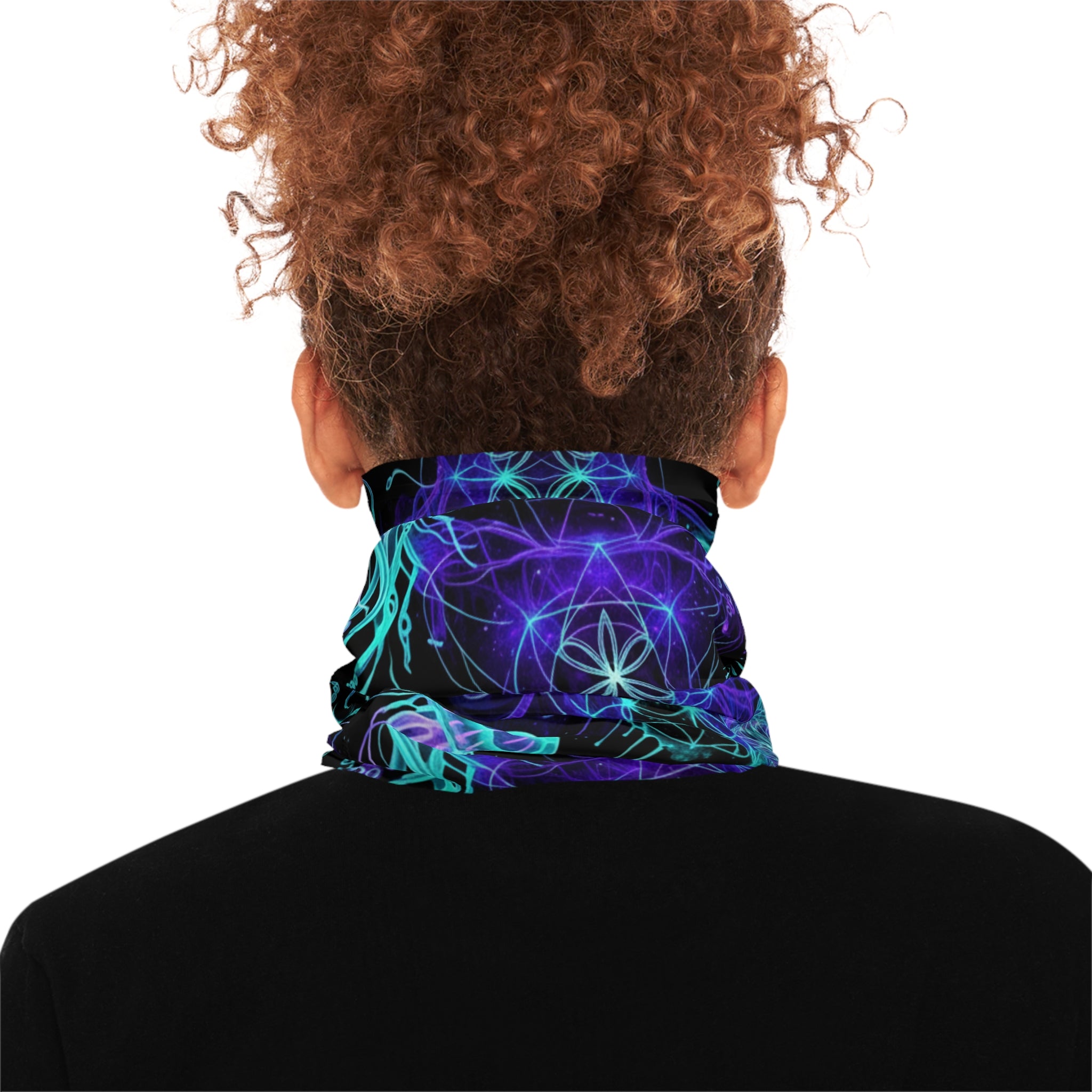 Jellyfish Mandala Neck Gaiter