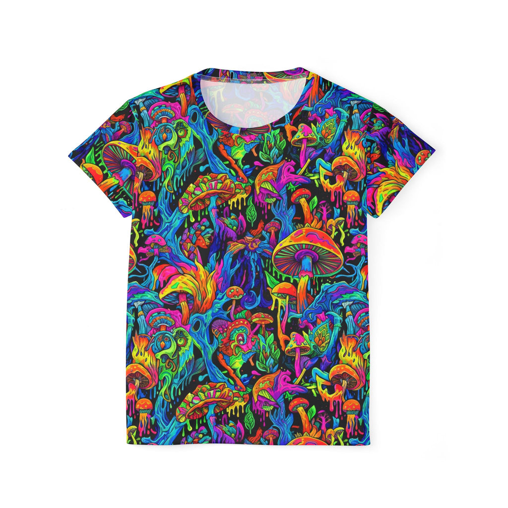 Psychedelic Mushroom All-Over Print Women's Jersey
