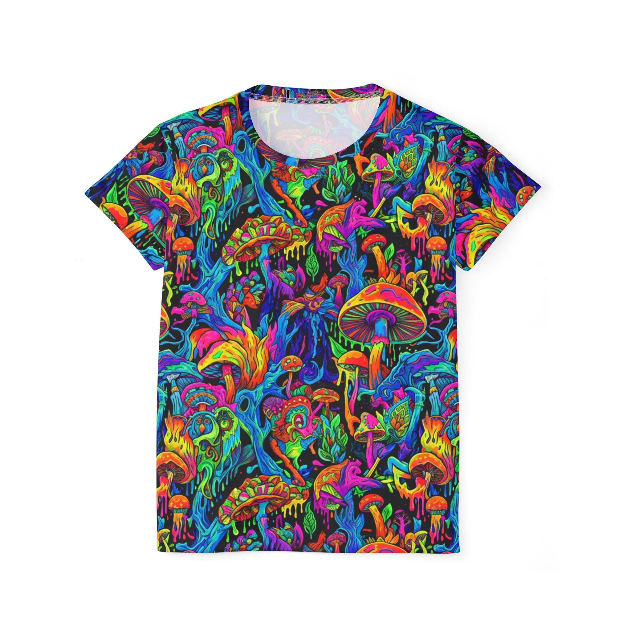 Psychedelic Mushroom All-Over Print Women's Jersey