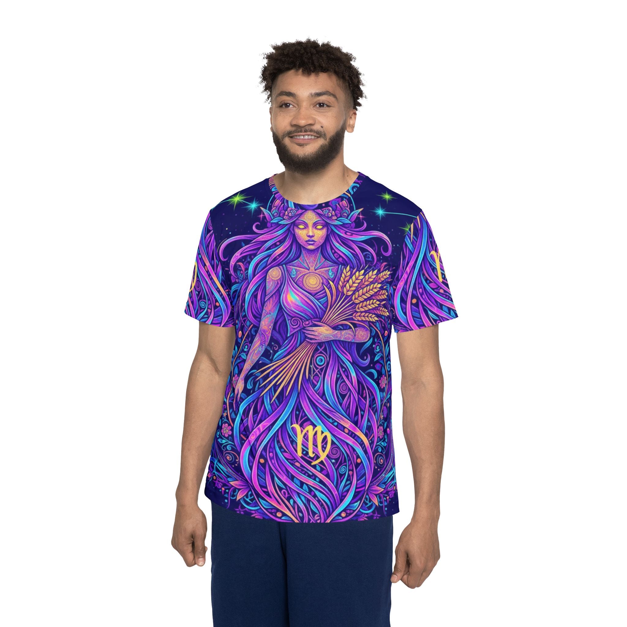 Virgo Goddess Men's Jersey