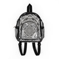 Monochrome Mandala Clear Stadium Backpack