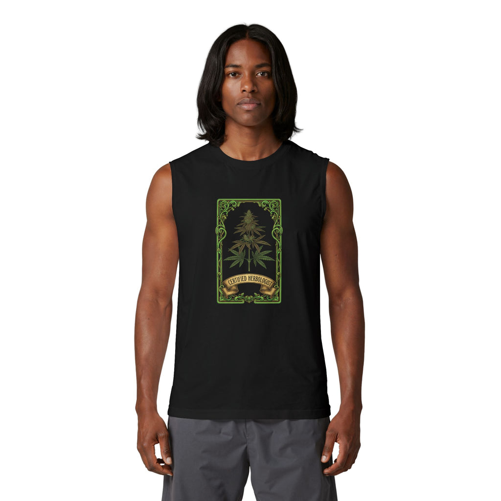 Cannabis Botanical Certified Herbologist Men's Tank