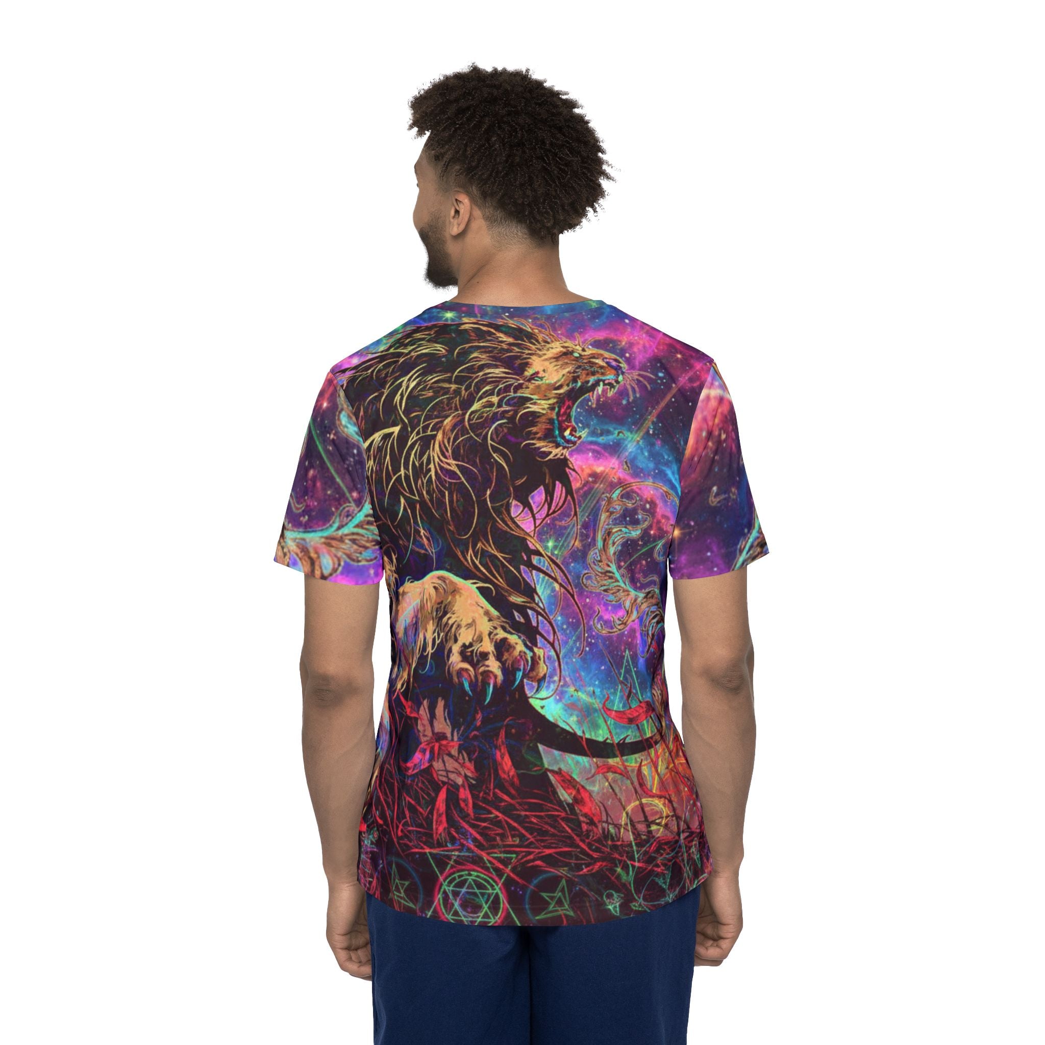 Lion Cosmos All-Over Print Jersey