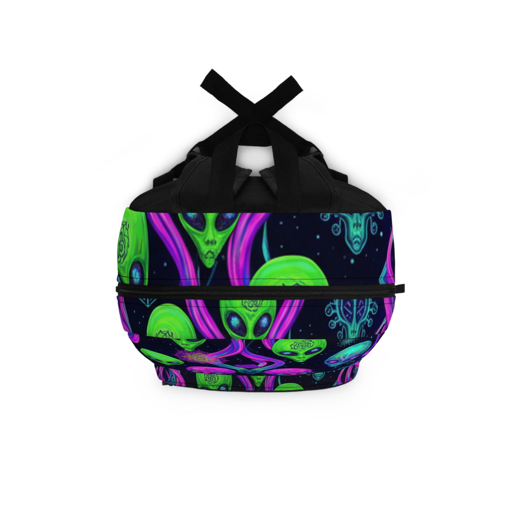 Psychedelic Space Aliens Collection Backpack