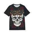 Skull & Moth Sports Jersey - Gothic Rose All-Over Print