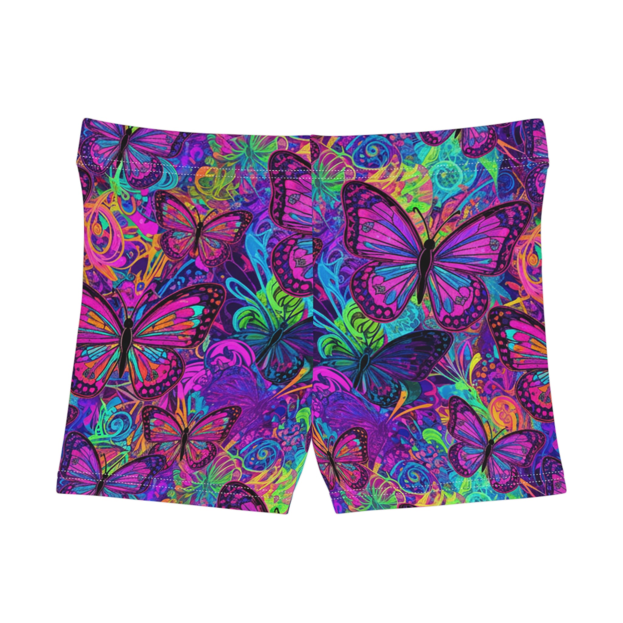 Cosmic Butterfly Collection Women's Fitness & Swim Shorts
