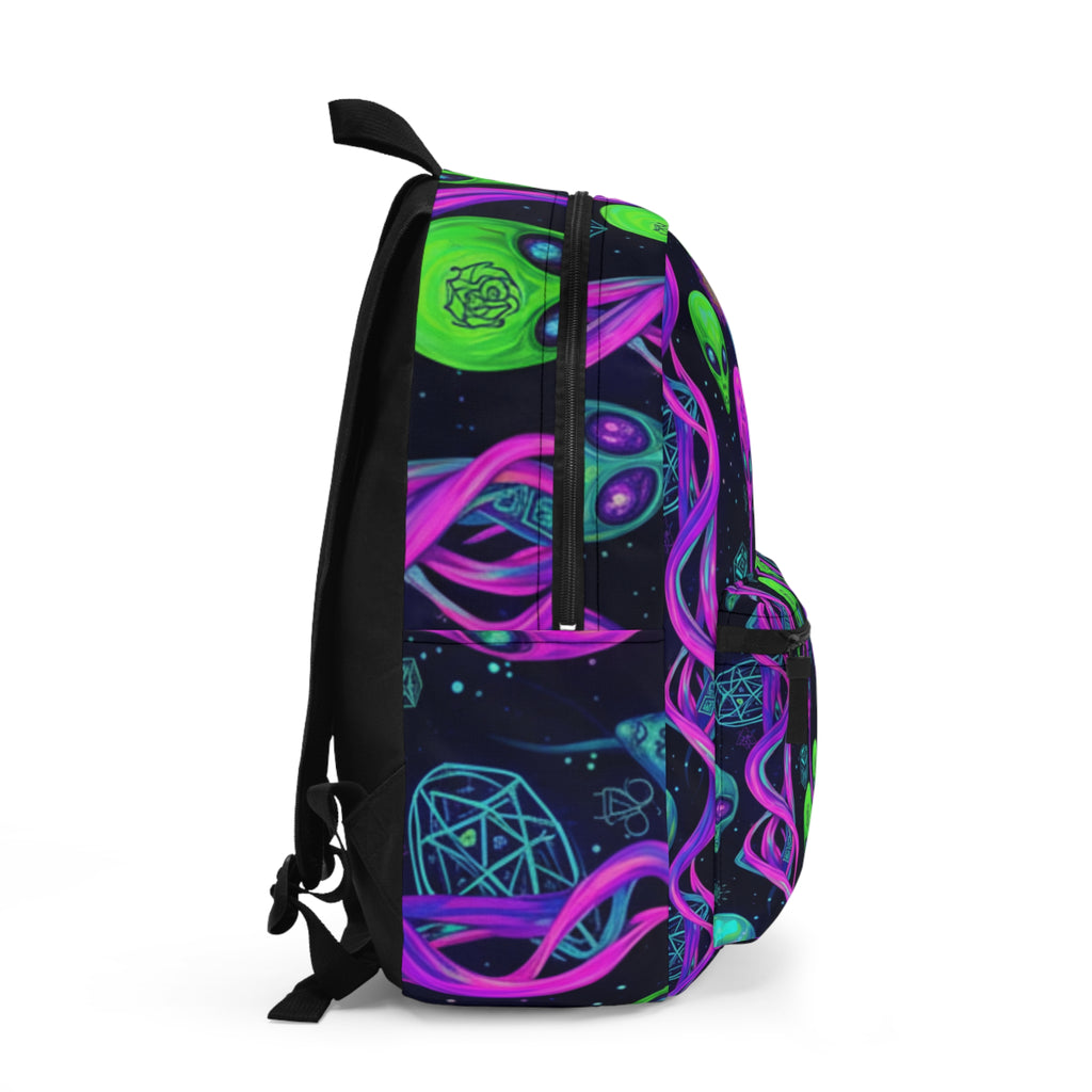 Psychedelic Space Aliens Collection Backpack