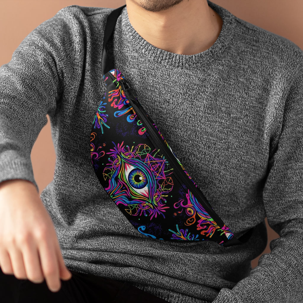Psychedelic Third Eye Fanny Pack
