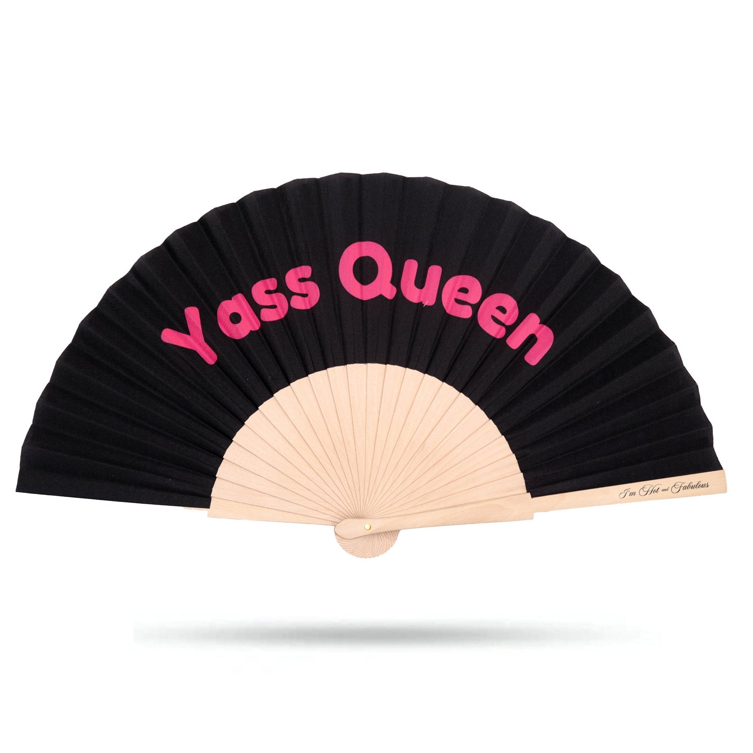 Yass Queen Hand Fan - Hot Pink