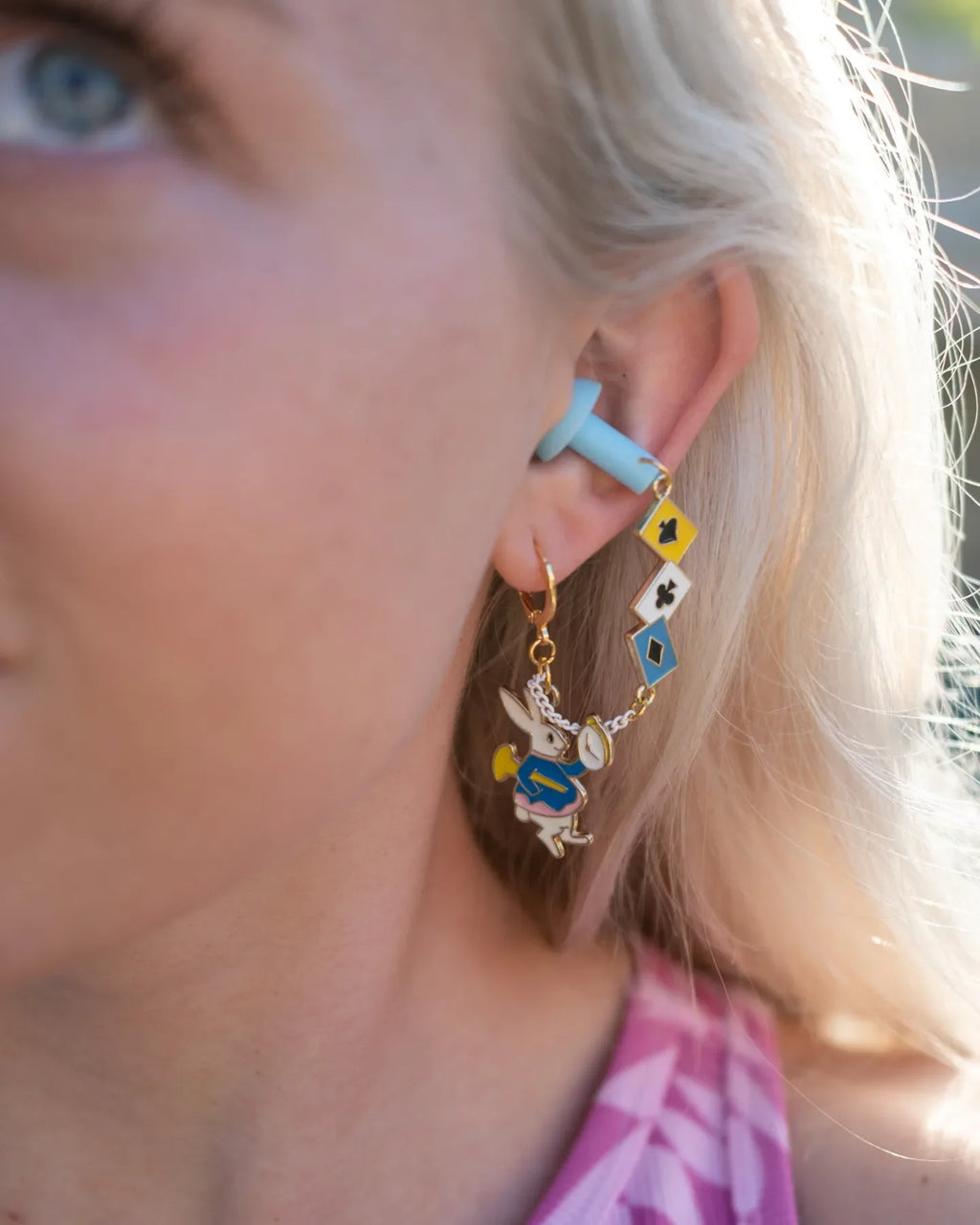 Alice in Wookland Ear Plug Earrings