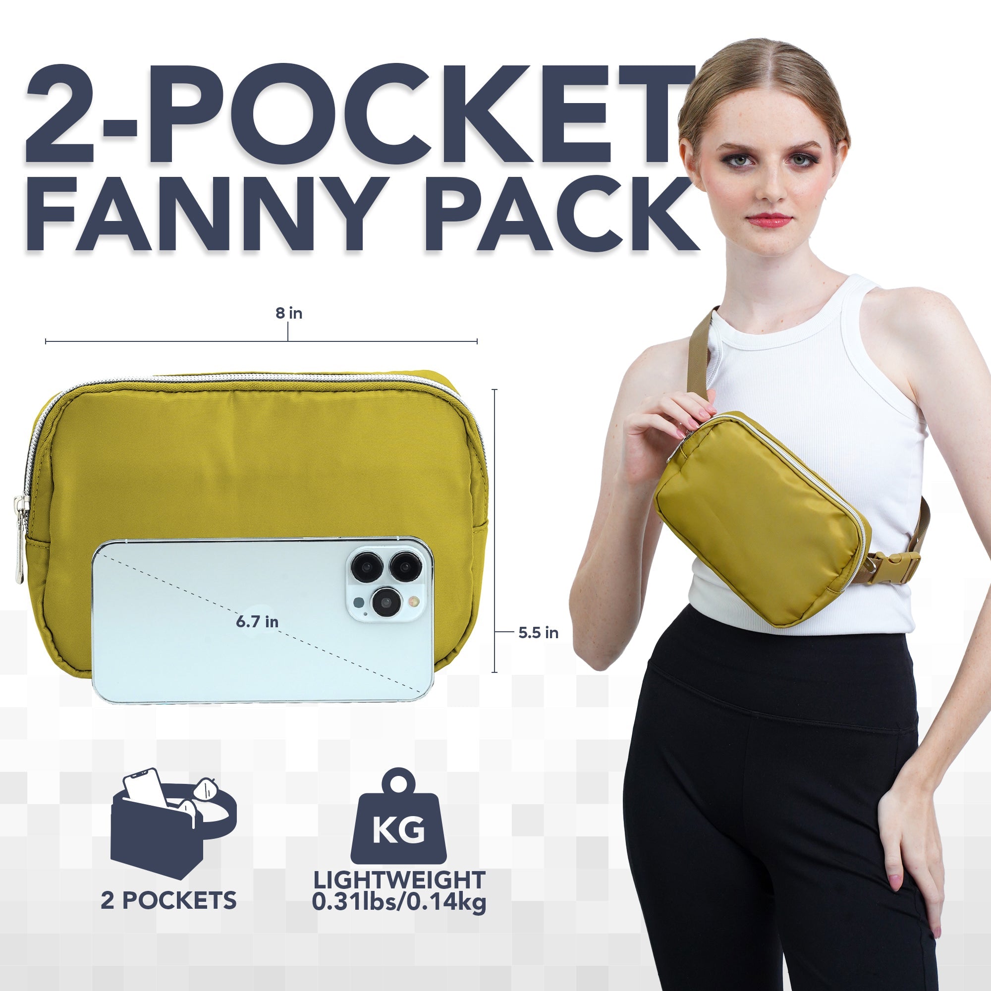 Iridescent Fanny Pack