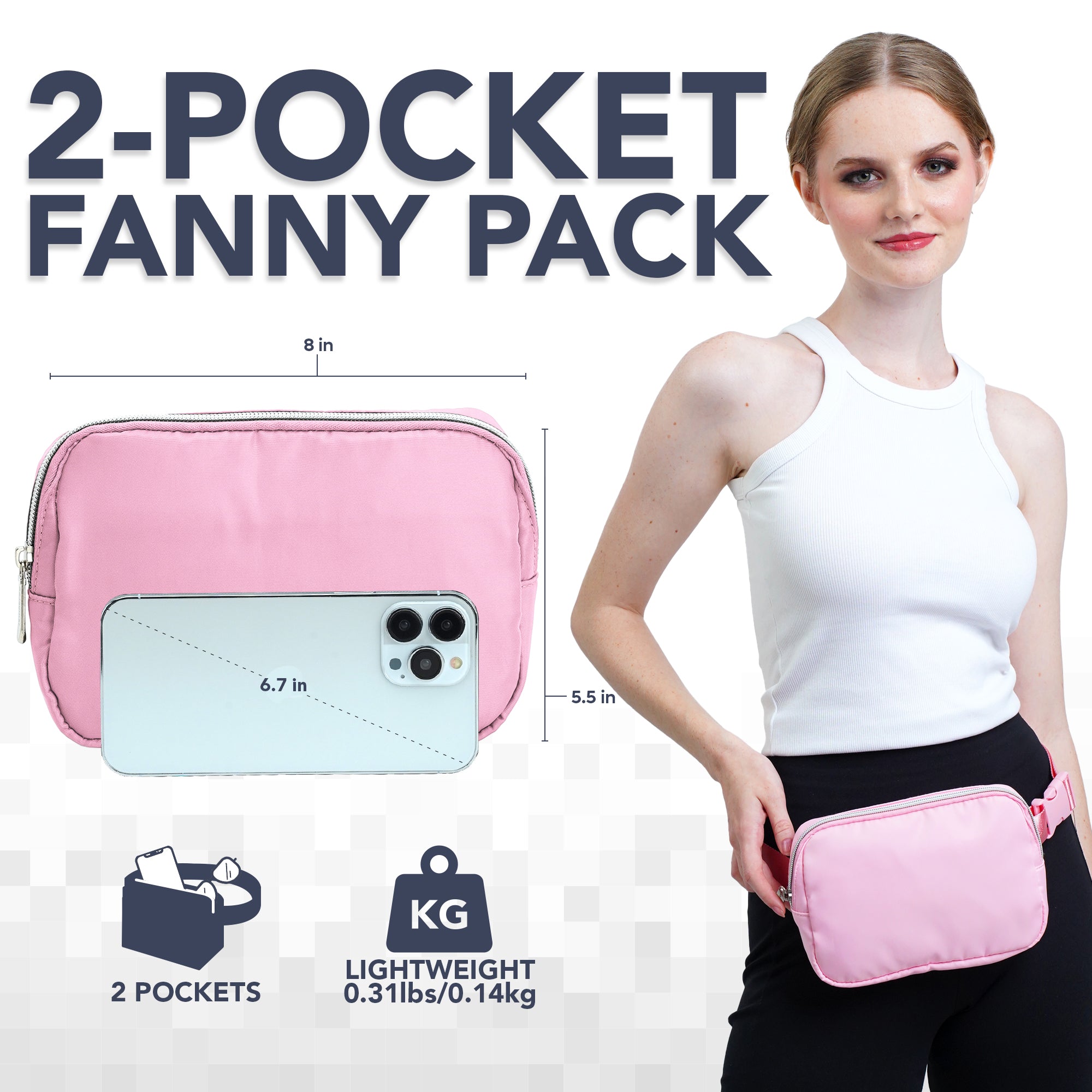 Iridescent Fanny Pack