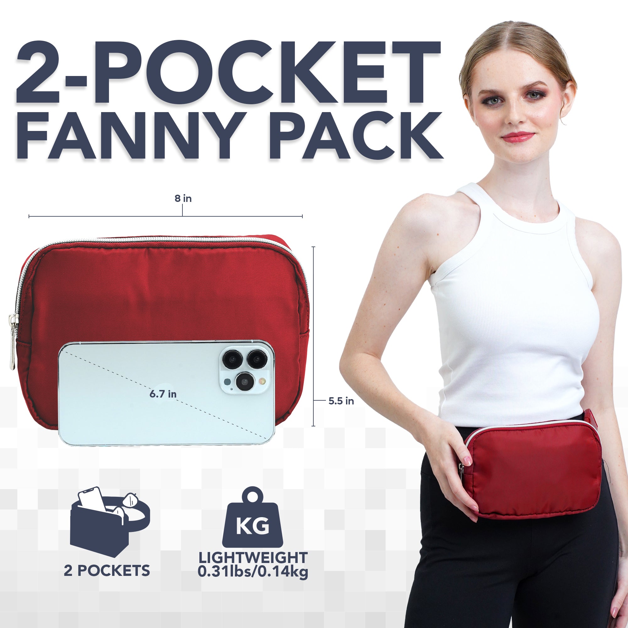 Iridescent Fanny Pack