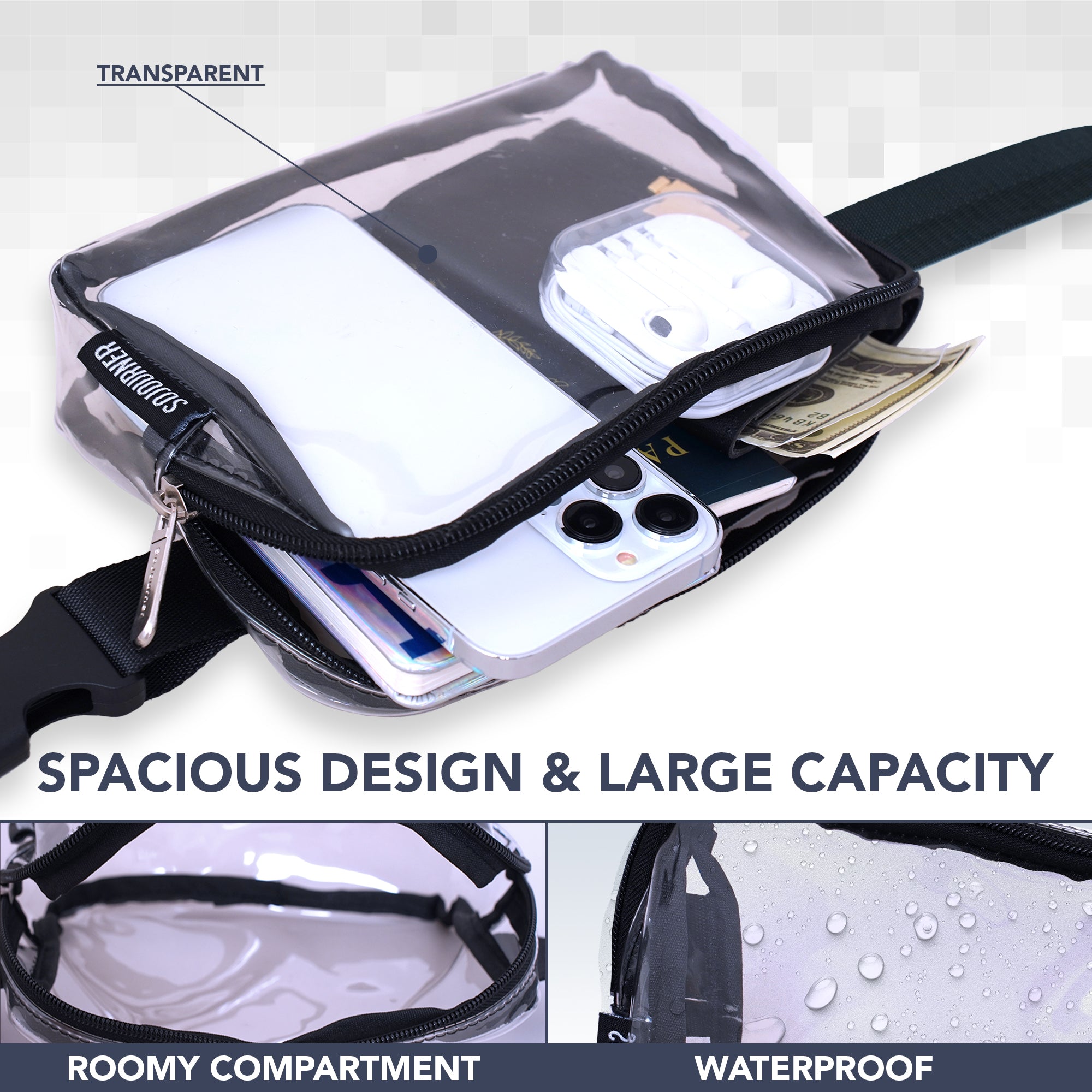 Iridescent Fanny Pack