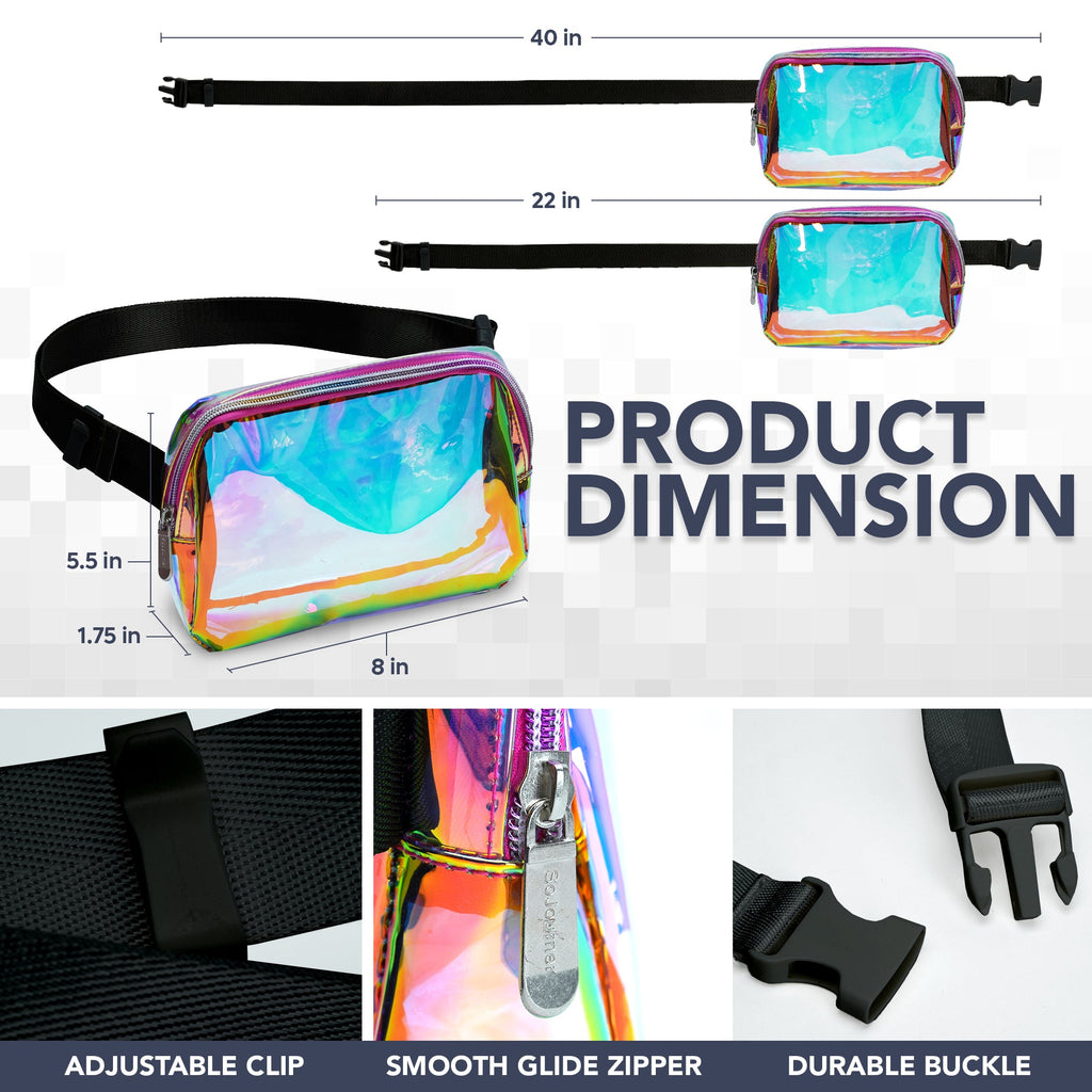 Iridescent Fanny Pack