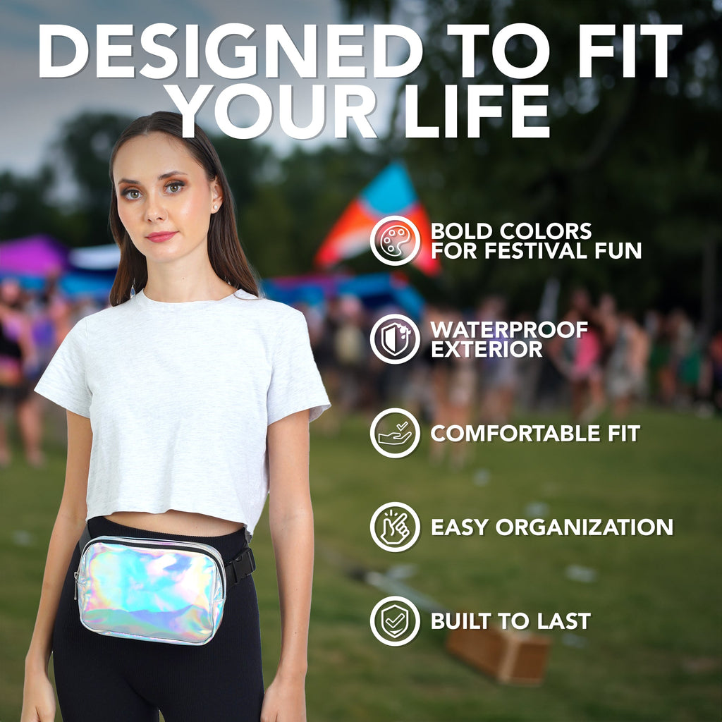 Iridescent Fanny Pack