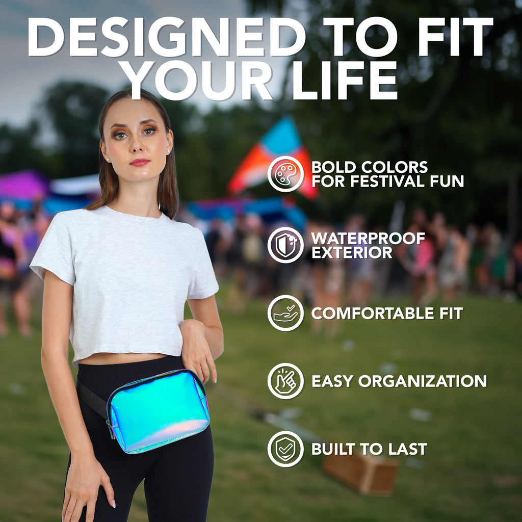 Iridescent Fanny Pack