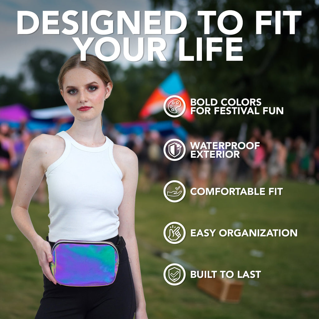 Iridescent Fanny Pack