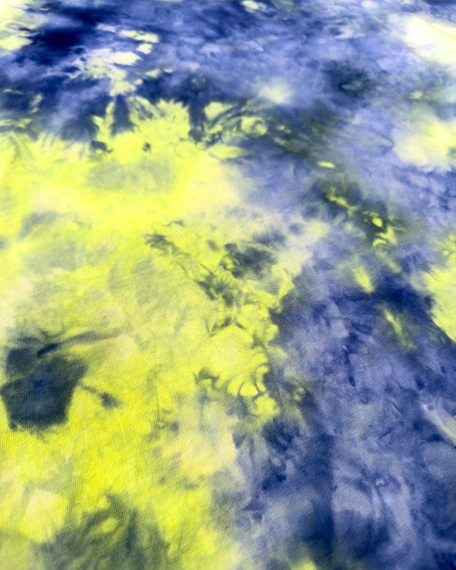 ICE DYED T-SHIRT Limelight (Fluorescent)