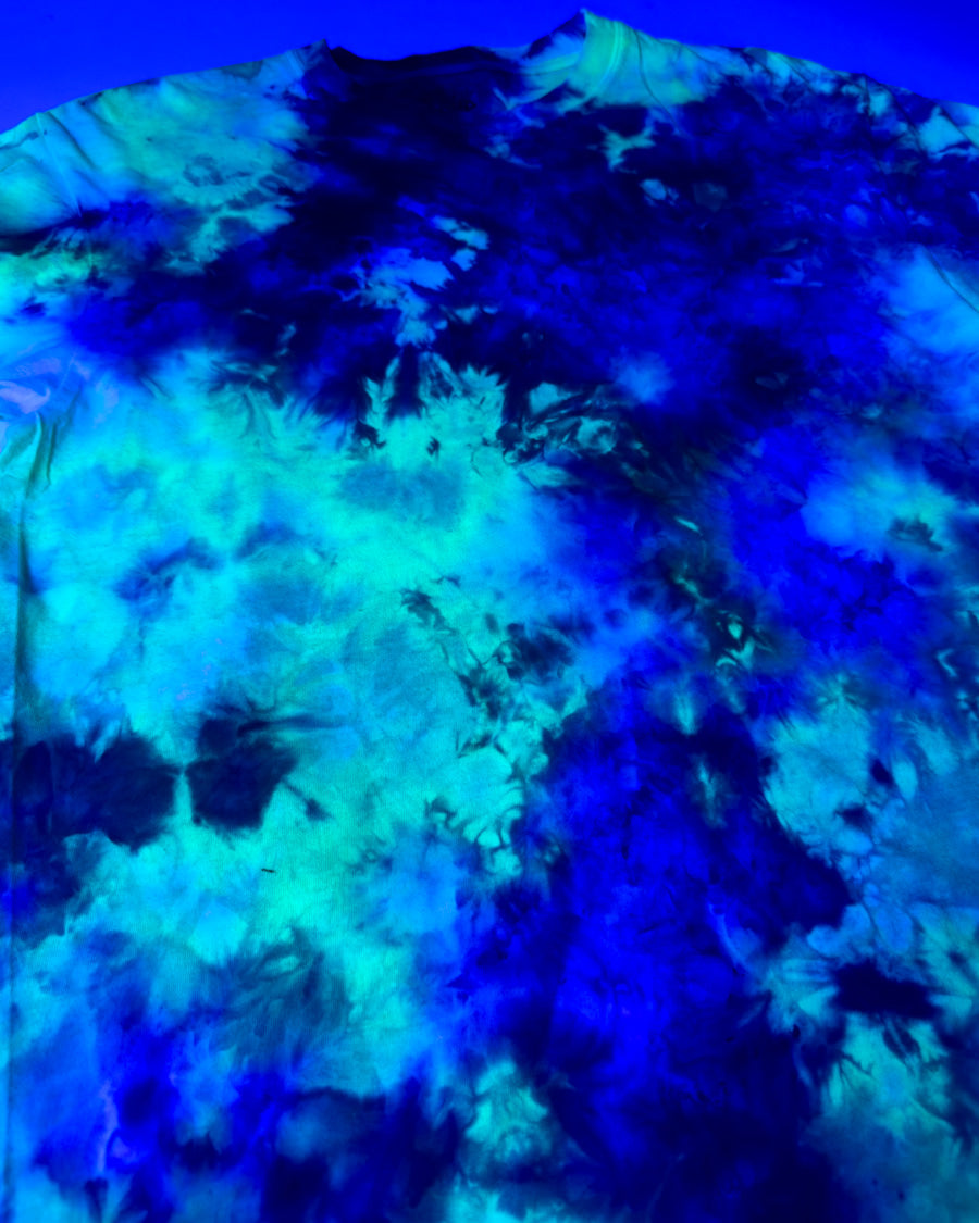 ICE DYED T-SHIRT Limelight (Fluorescent)