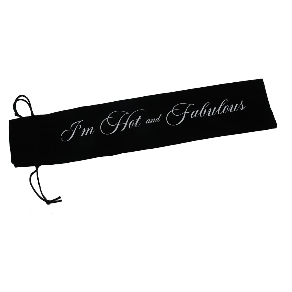 Silver Sparkle Hand Fan