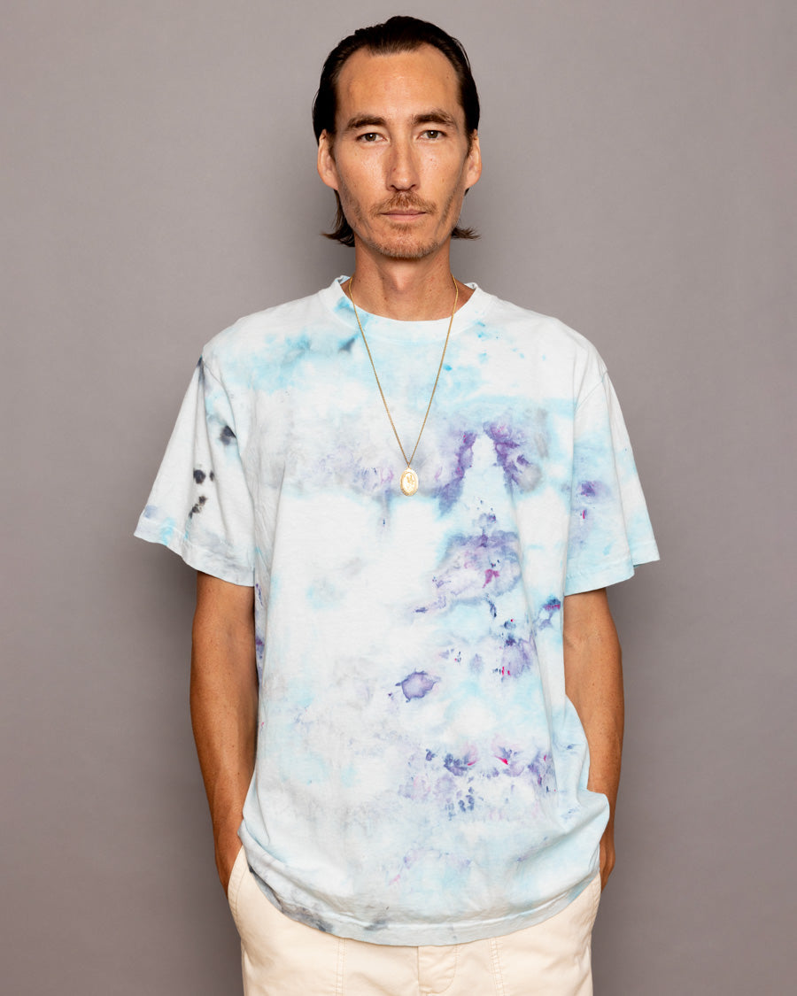 ICE DYED 90s TEE Water