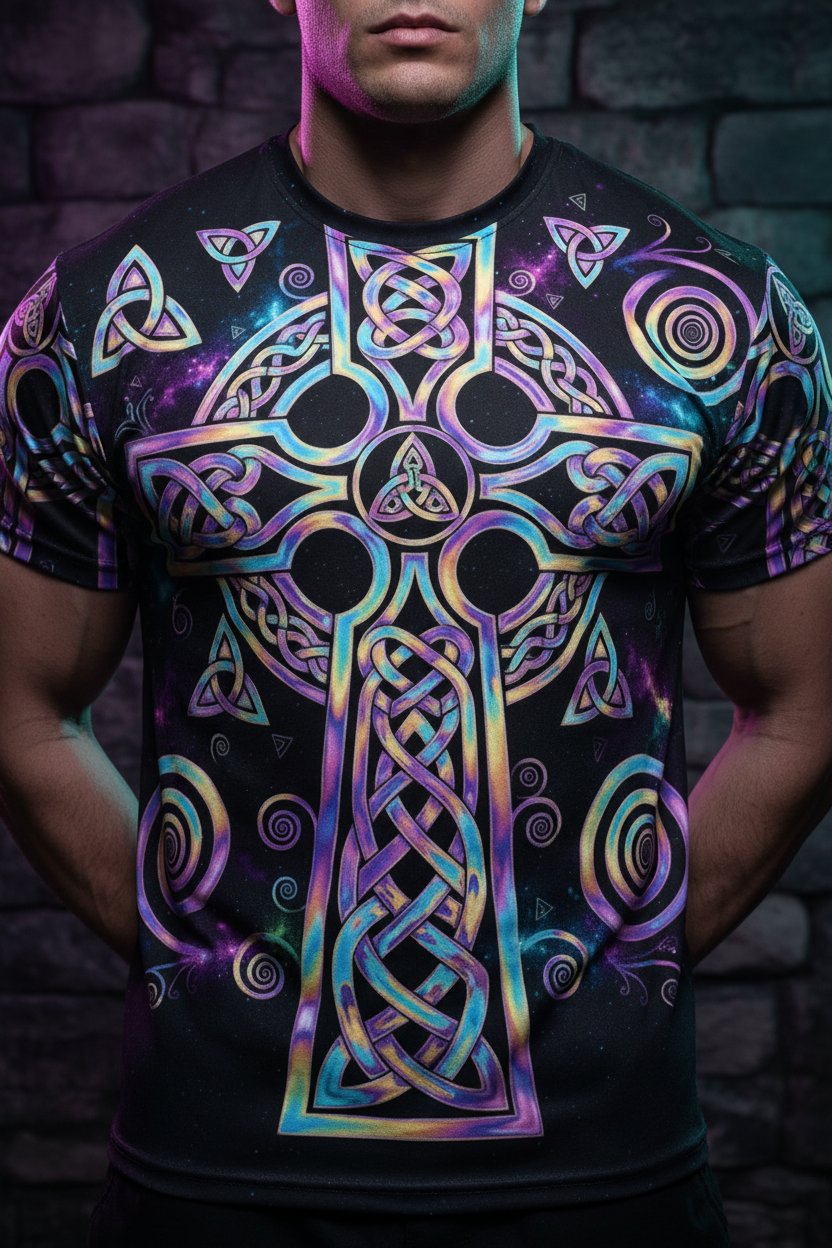 Celtic Cross Tee - Shirt Focus