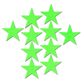 5-Pack: Body Minis: 10 Mini Glow-in-the-Dark Stars Nipple & Body Pasties  by Pastease® o/s