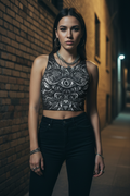 Sacred Geometry Crop Top Ad