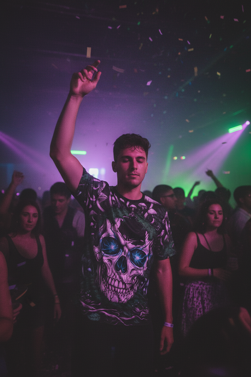 Skull Mushroom Jersey