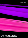 UV Magenta 3/4" Polypro Hula Hoop - Ready to Ship